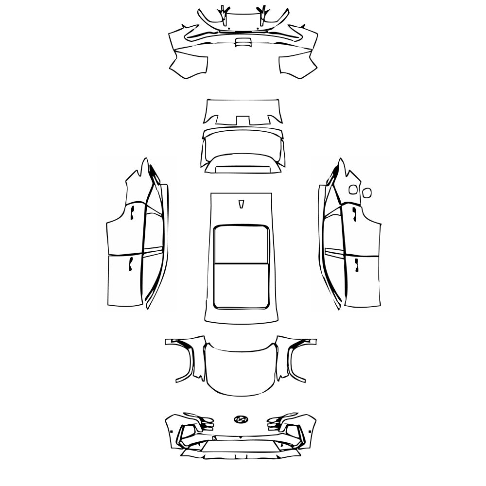 Pre-Cut PPF Hyundai Tucson (US) Base 2025 - PPF-Kits