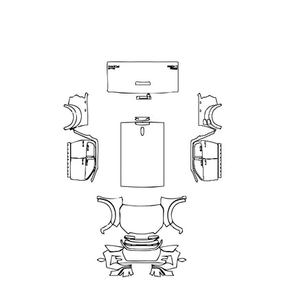 Pre-Cut PPF ISUZU D-MAX V-CROSS 2025 - PPF-Kits