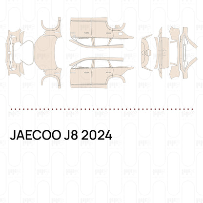 Pre-Cut PPF JAECOO J8 2024