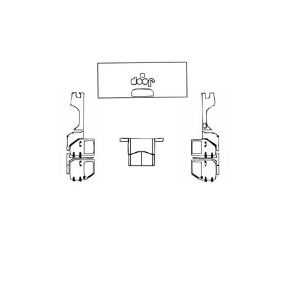 Pre-Cut PPF JEEP Gladiator High Altitude 2022 - PPF-Kits