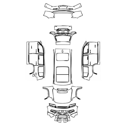 Pre-Cut PPF JEEP Grand Wagoneer Standard Wheelbase Base 2023 - PPF-Kits