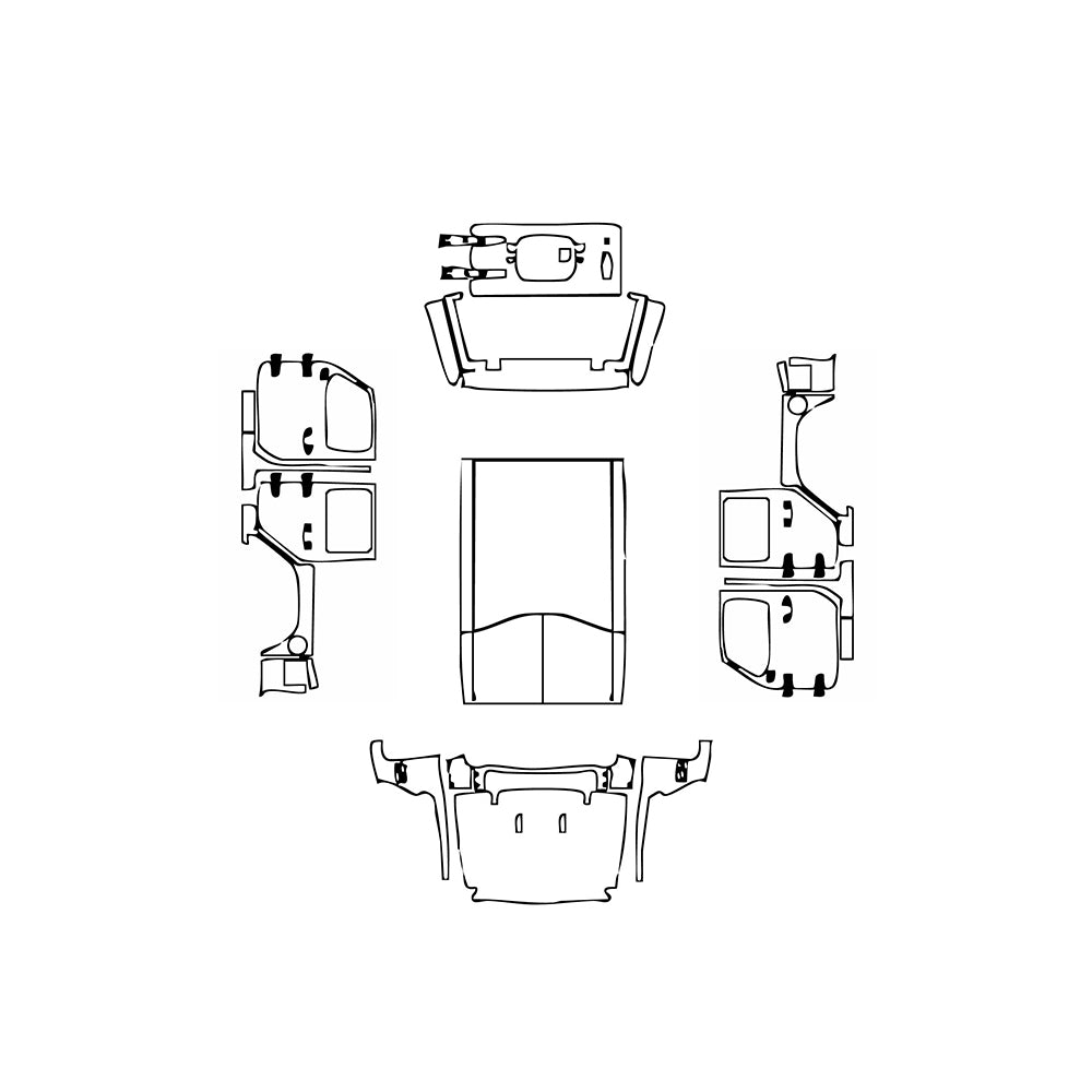 Pre-Cut PPF JEEP Wrangler 4xe High Altitude 4xe 2022 - PPF-Kits