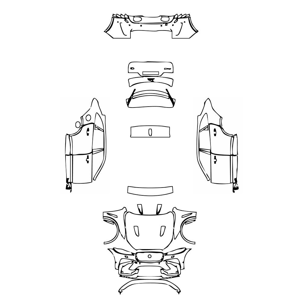 Pre-Cut PPF Jaguar F-Pace SVR 2024 - PPF-Kits
