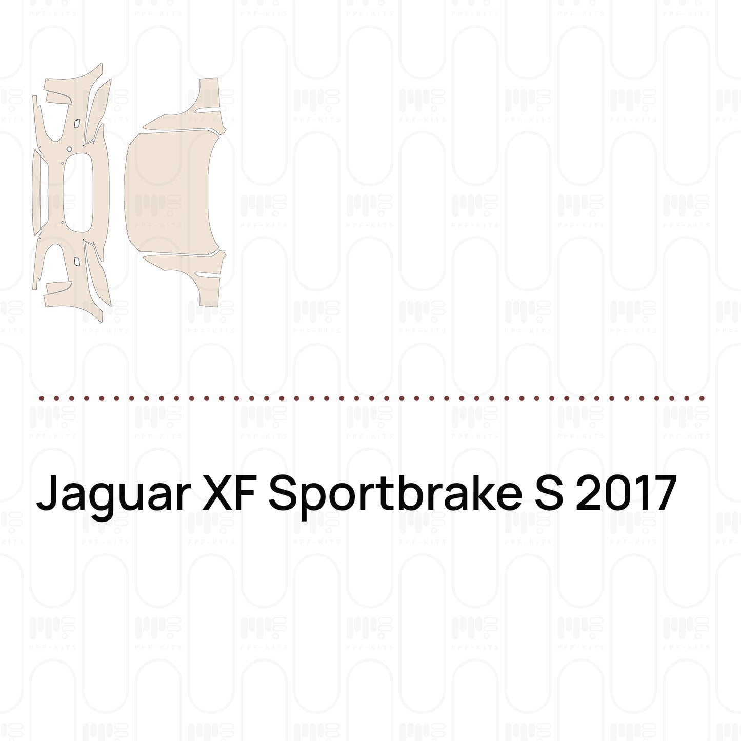 Pre-Cut PPF Jaguar XF Sportbrake S 2017