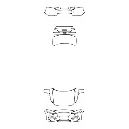 Pre-Cut PPF Jaguar XF XF R-Sport 2016 - PPF-Kits