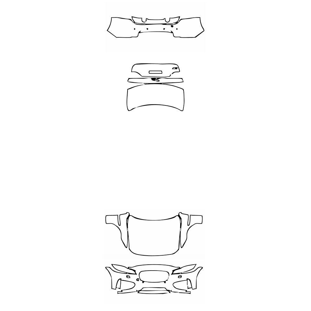 Pre-Cut PPF Jaguar XF XF S 2016 - PPF-Kits