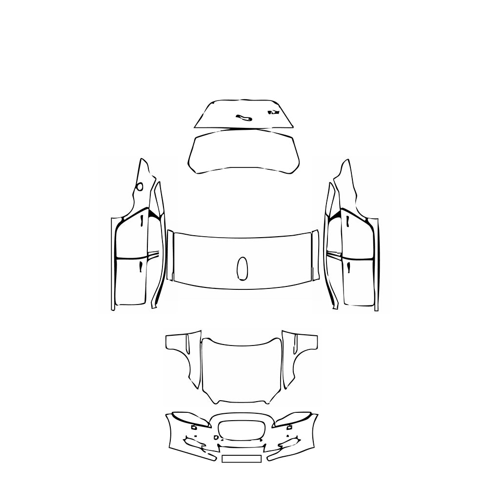 Pre-Cut PPF Jaguar XJ XJL Supersport 2012 - PPF-Kits