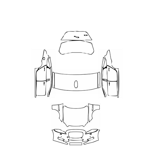 Pre-Cut PPF Jaguar XJ XJL Supersport 2012 - PPF-Kits