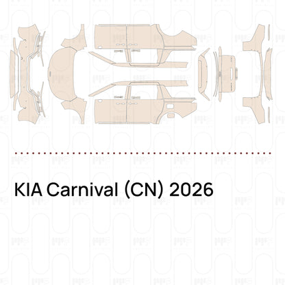 Pre-Cut PPF KIA Carnival (CN) 2026