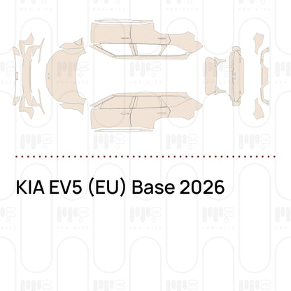 Pre-Cut PPF KIA EV5 (EU) Base 2026