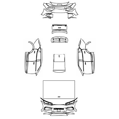 Pre-Cut PPF KIA EV6 GT-Line 2022 - PPF-Kits