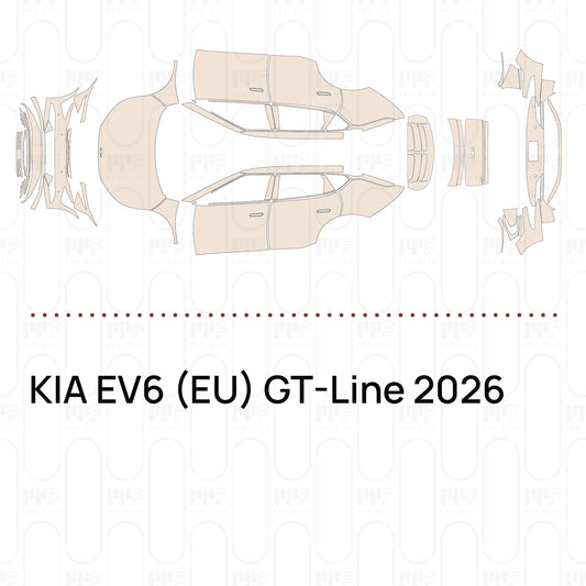 Pre-Cut PPF KIA EV6 (EU) GT-Line 2026