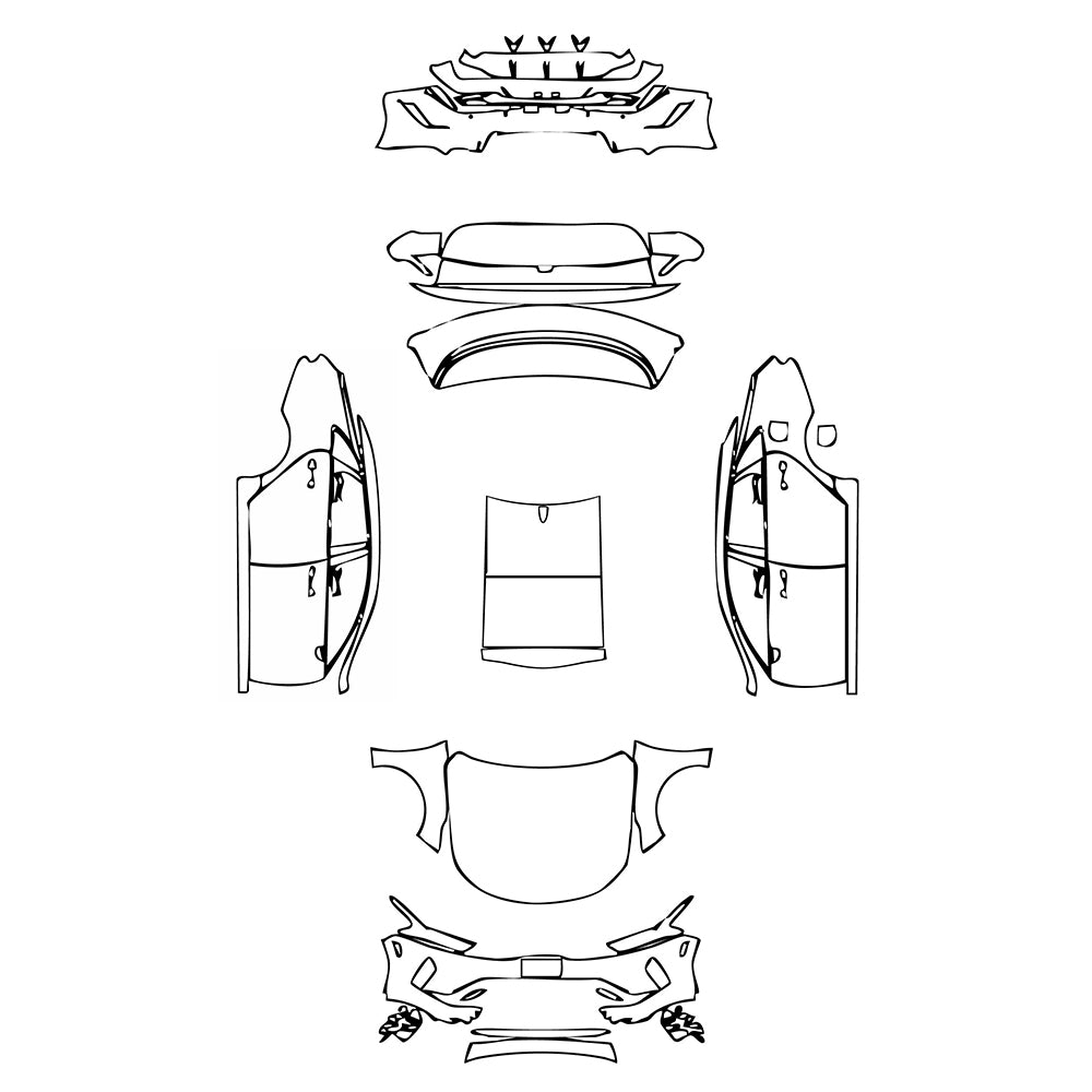 Pre-Cut PPF KIA K5 (US) EX 2024 - PPF-Kits