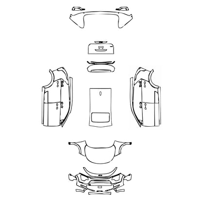 Pre-Cut PPF KIA Niro 2023 - PPF-Kits