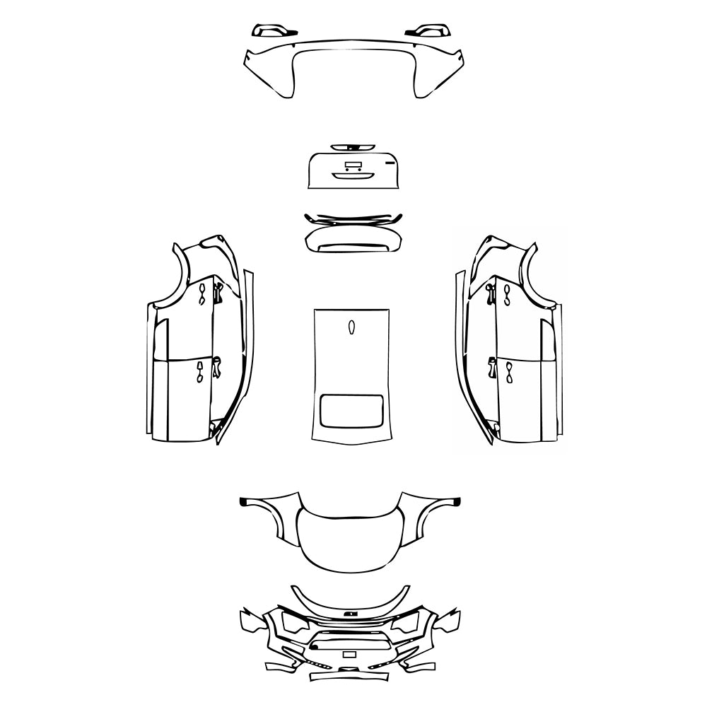 Pre-Cut PPF KIA Niro 2024 - PPF-Kits