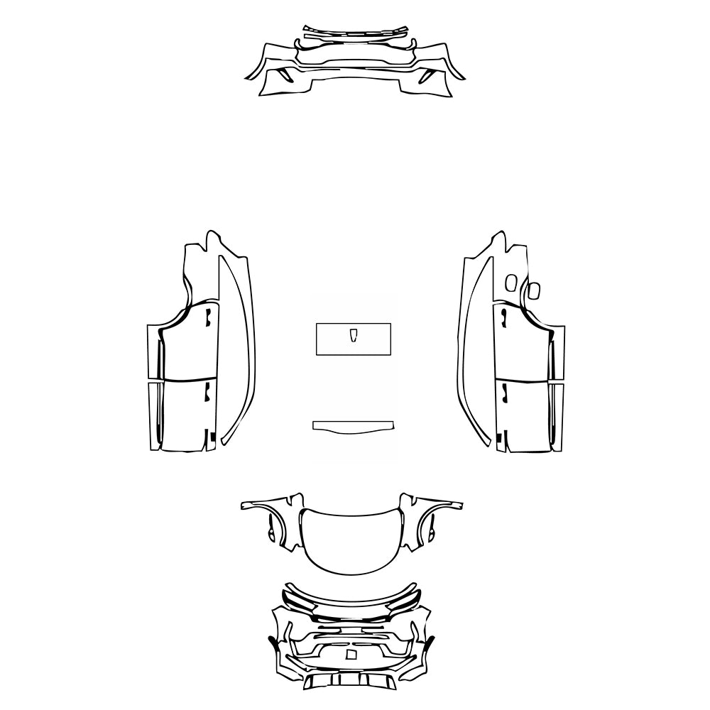 Pre-Cut PPF KIA Sorento EX 2023 - PPF-Kits