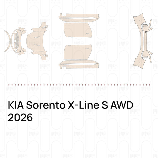 Pre-Cut PPF KIA Sorento X-Line S AWD 2026