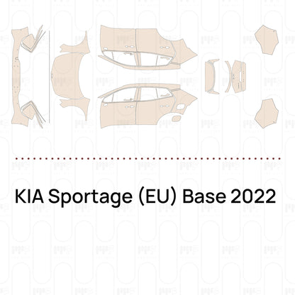 Pre-Cut PPF KIA Sportage (EU) Base 2022