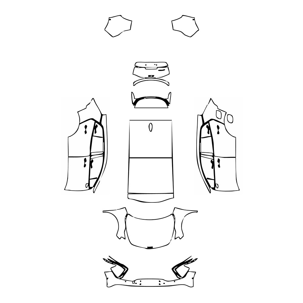Pre-Cut PPF KIA Sportage (EU) Base 2024 - PPF-Kits