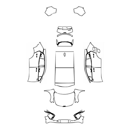 Pre-Cut PPF KIA Sportage (EU) Base 2024 - PPF-Kits