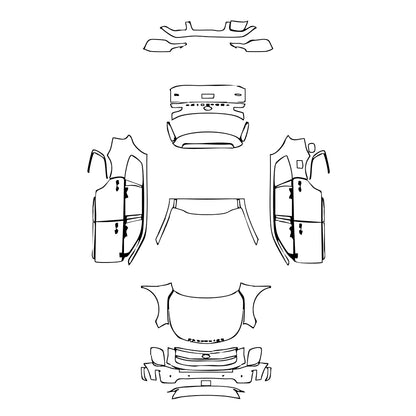 Pre-Cut PPF KIA Telluride EX 2021 - PPF-Kits