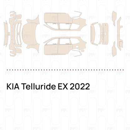 Pre-Cut PPF KIA Telluride EX 2022