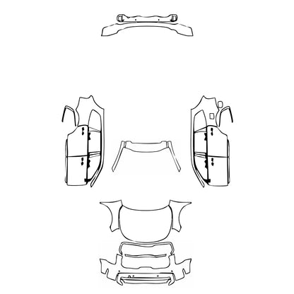 Pre-Cut PPF KIA Telluride EX 2024 - PPF-Kits