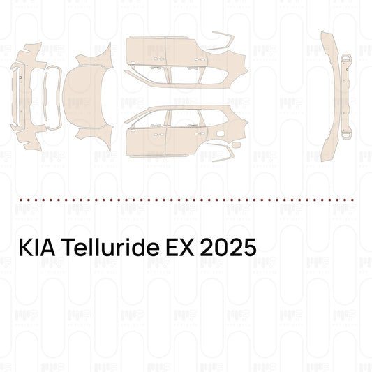 Pre-Cut PPF KIA Telluride EX 2025