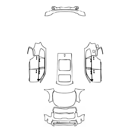 Pre-Cut PPF KIA Telluride SX Prestige 2023 - PPF-Kits