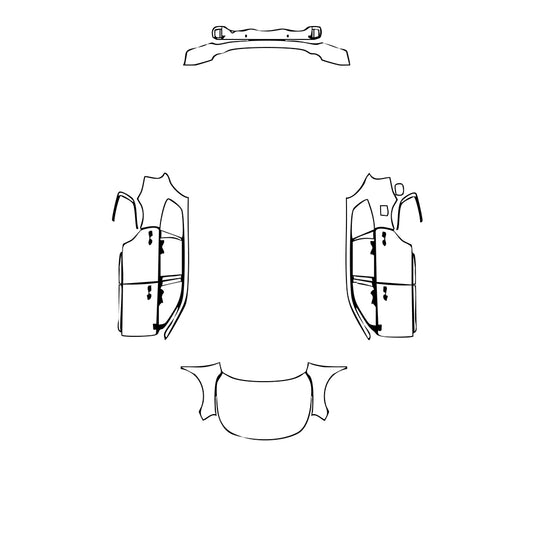 Pre-Cut PPF KIA Telluride SX X-Line 2023 - PPF-Kits