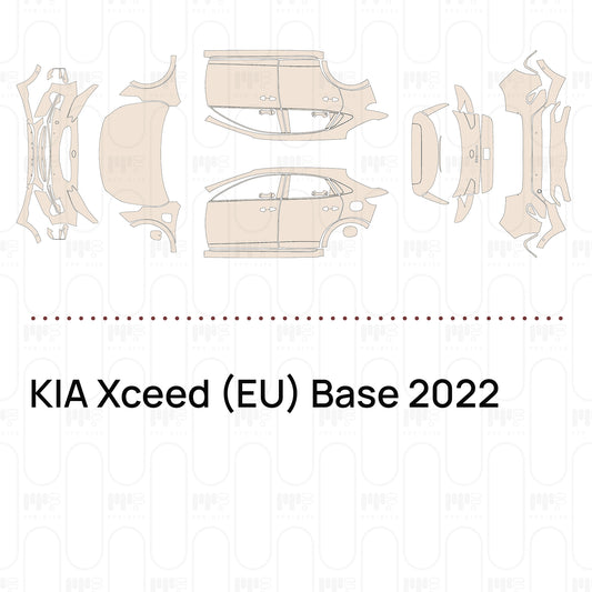 Pre-Cut PPF KIA Xceed (EU) Base 2022