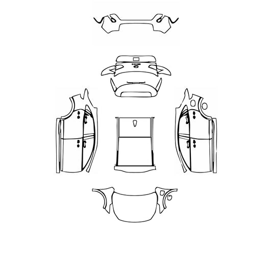Pre-Cut PPF KIA Xceed (EU) GT-Line 2024 - PPF-Kits