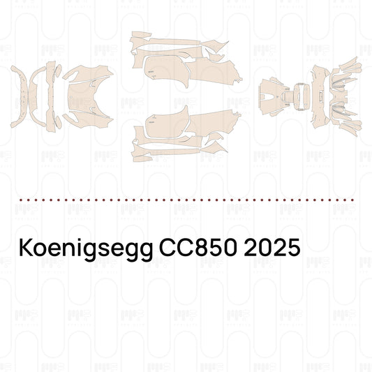 Koenigsegg CC850 2025 – Pre-Cut PPF