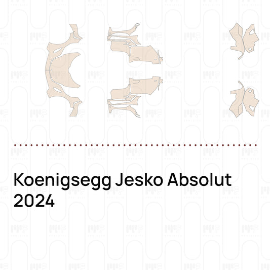 Koenigsegg Jesko Absolut 2024 – Pre-Cut PPF