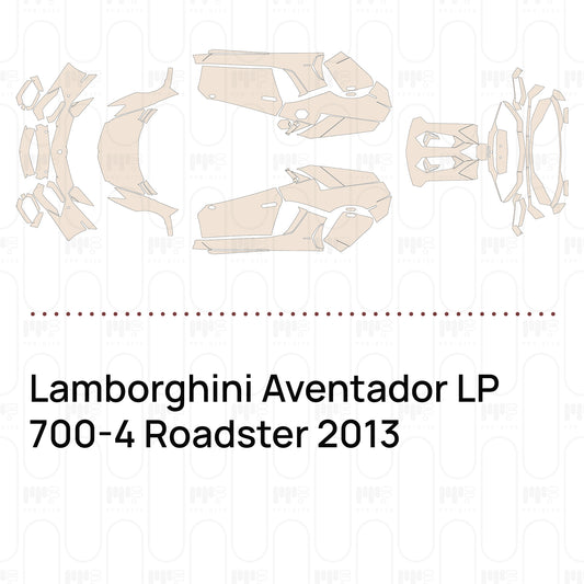 Pre-Cut PPF Lamborghini Aventador LP 700-4 Roadster 2013