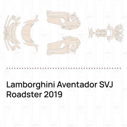 Pre-Cut PPF Lamborghini Aventador SVJ Roadster 2019