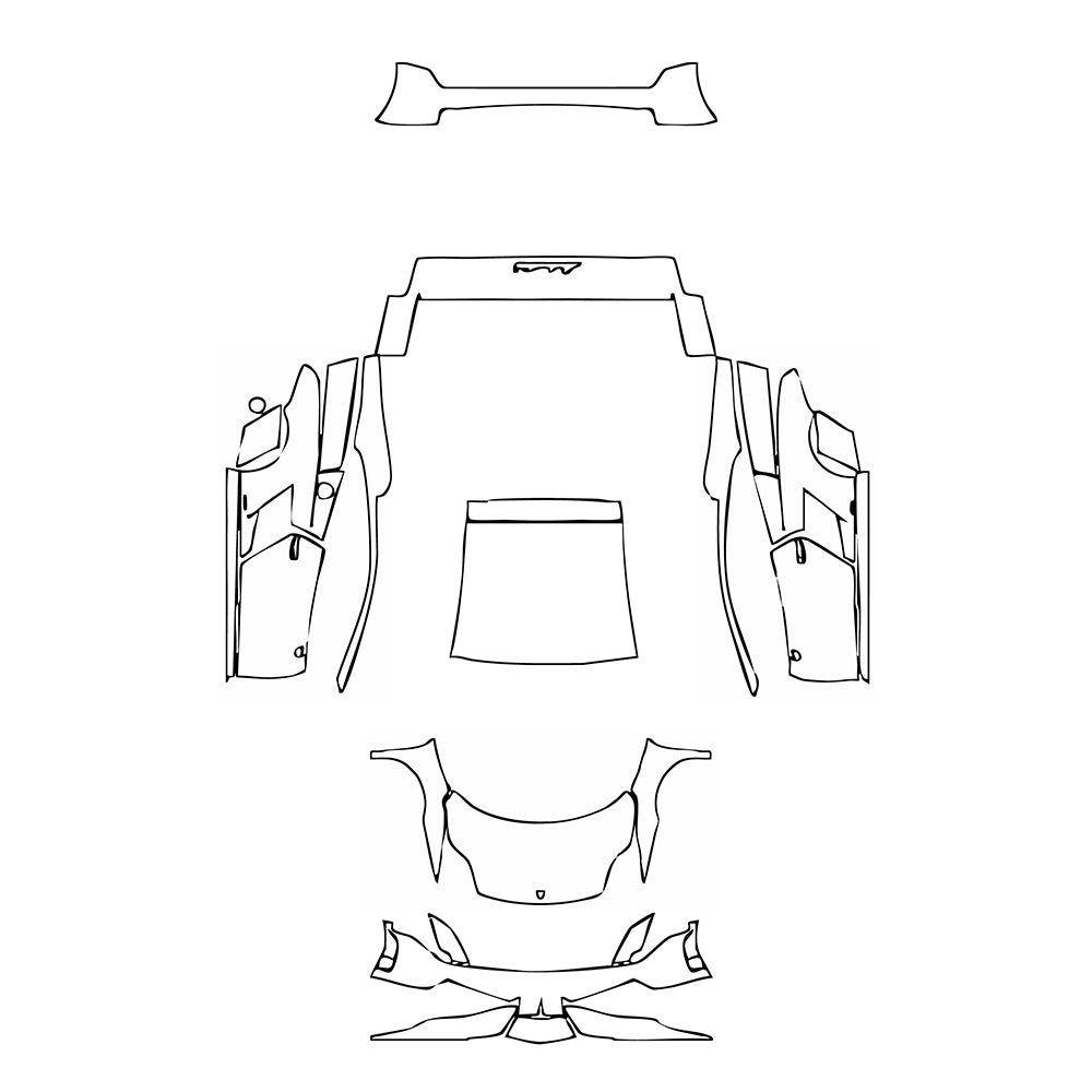 Pre-Cut PPF Lamborghini Gallardo LP 570-4 Superleggera 2014 - PPF-Kits