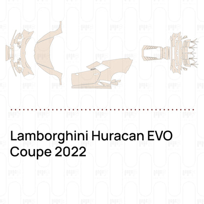 Pre-Cut PPF Lamborghini Huracan EVO Coupe 2022