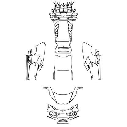 Pre-Cut PPF Lamborghini Huracan Huracan EVO Coupe 2022 - PPF-Kits