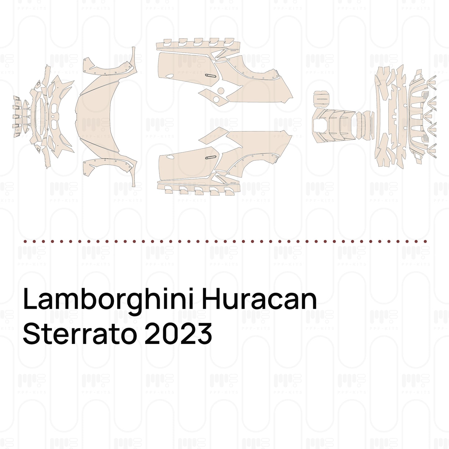 Pre-Cut PPF Lamborghini Huracan Sterrato 2023