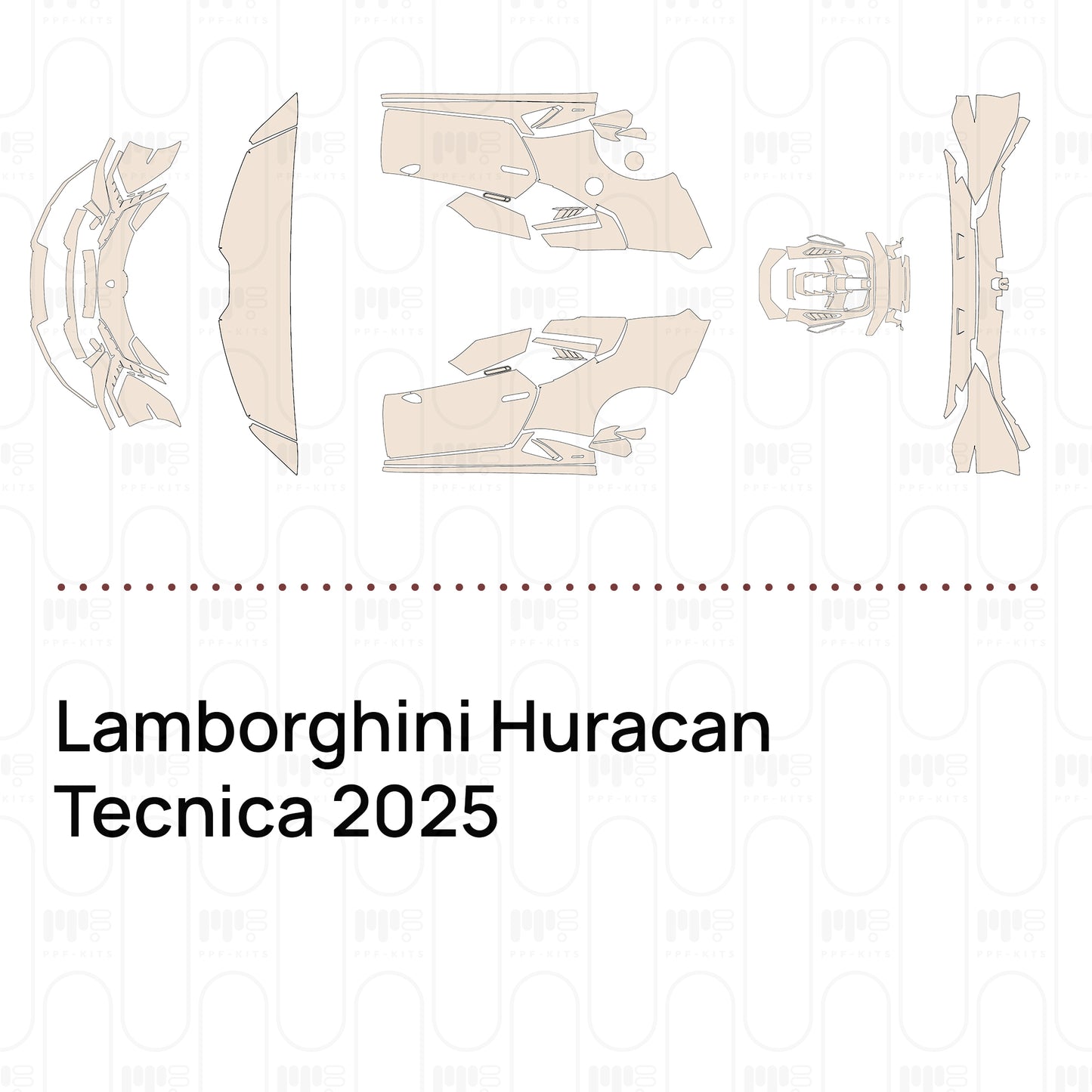 Pre-Cut PPF Lamborghini Huracan Tecnica 2025