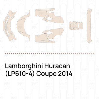 Pre-Cut PPF Lamborghini Huracan (LP610-4) Coupe 2014