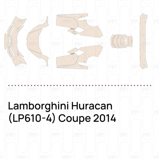 Pre-Cut PPF Lamborghini Huracan (LP610-4) Coupe 2014