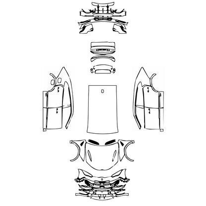 Pre-Cut PPF Lamborghini Urus Performante 2024 - PPF-Kits