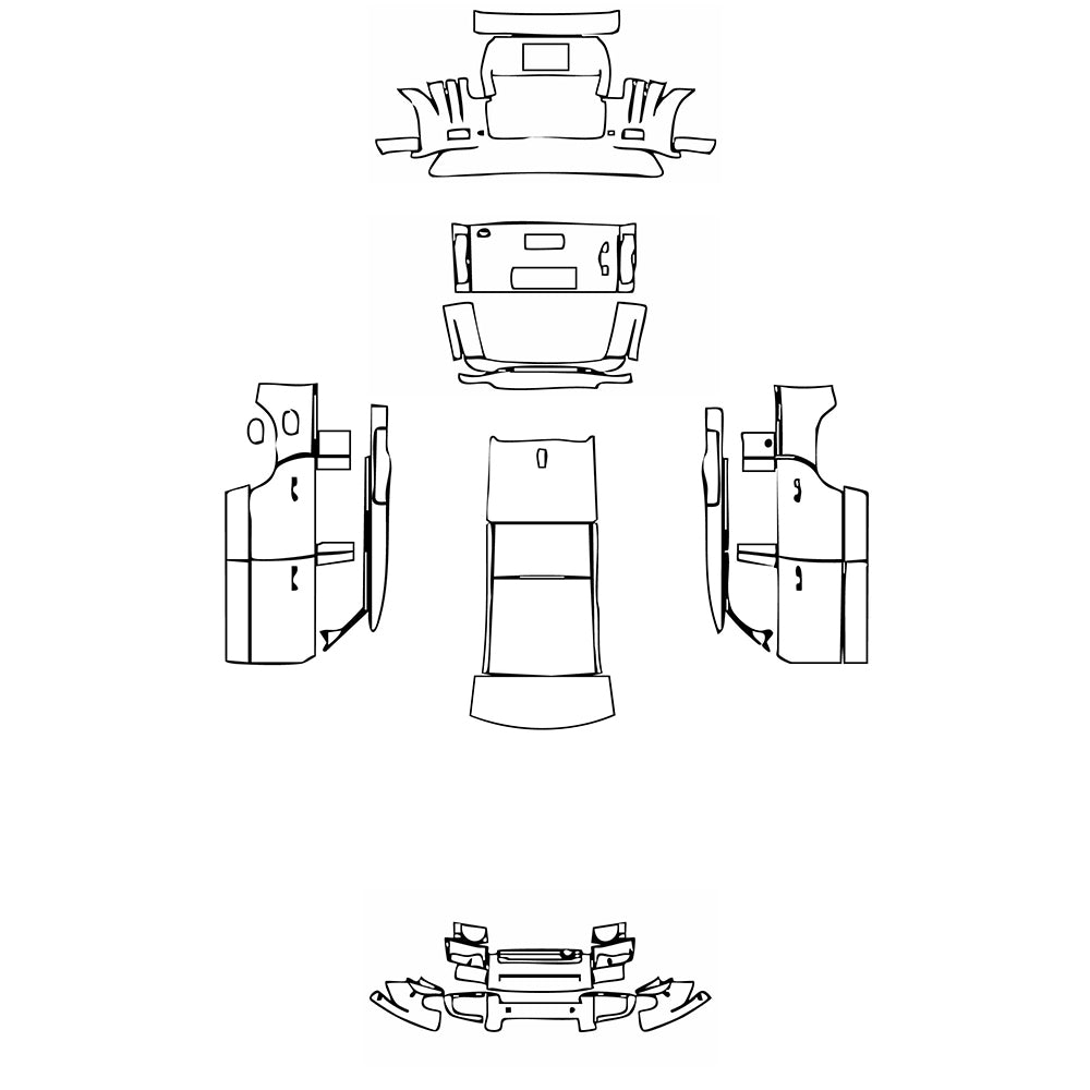 Pre-Cut PPF Land Rover Defender 110 Diablo Special Edition (China only) 2023 - PPF-Kits