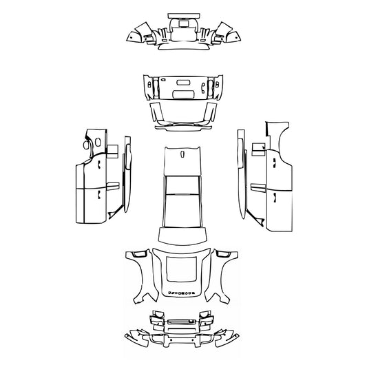 Pre-Cut PPF Land Rover Defender 110 V8 2025 - PPF-Kits