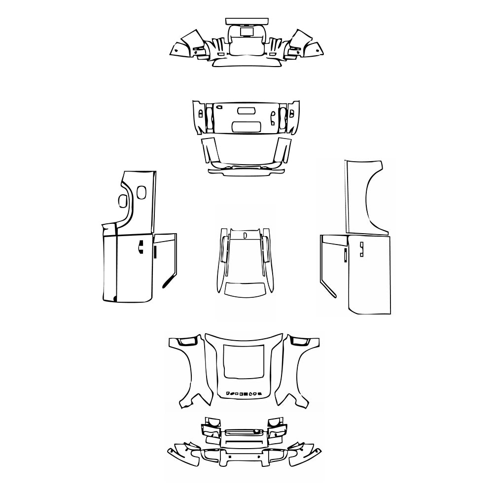 Pre-Cut PPF Land Rover Defender 90 V8 2021 - PPF-Kits
