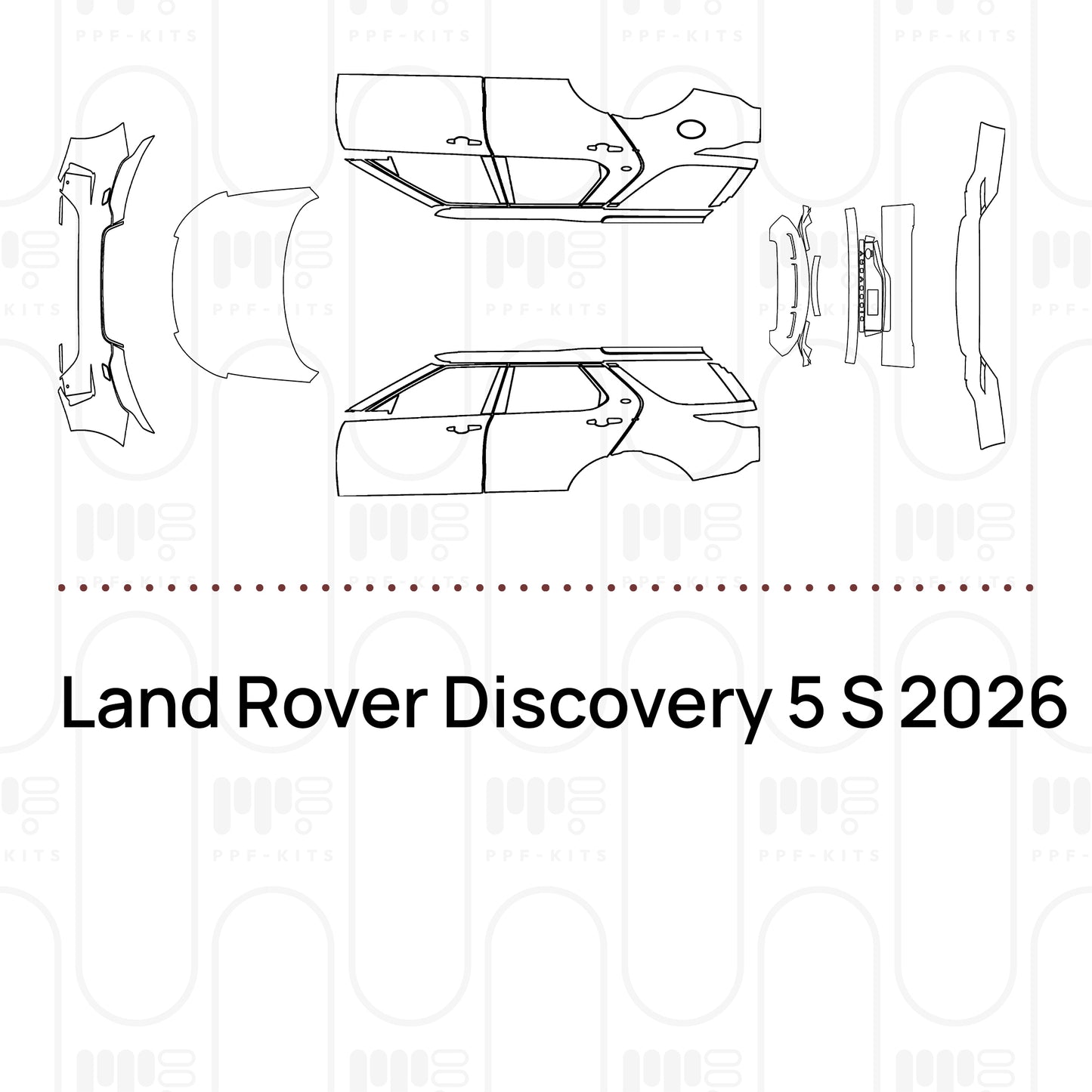 Pre-Cut PPF Land Rover Discovery 5 S 2026