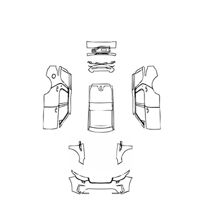 Pre-Cut PPF Land Rover Discovery Discovery 5 HSE Luxury 2020 - PPF-Kits