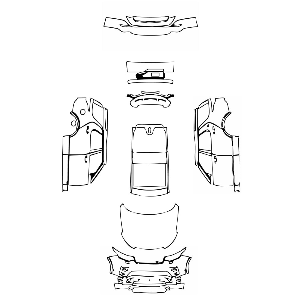 Pre-Cut PPF Land Rover Discovery Discovery 5 R-Dynamic S 2023 - PPF-Kits
